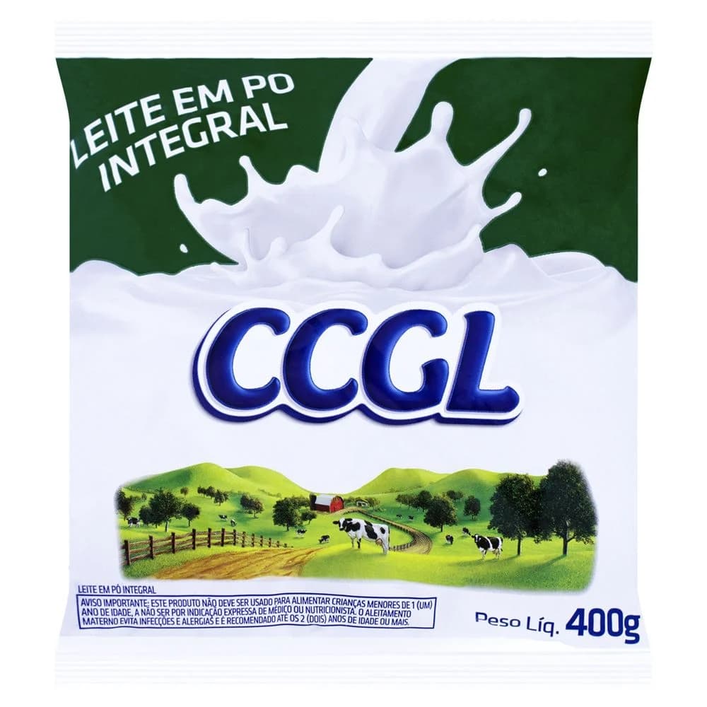 LEITE EM PO CCGL INTEGRAL 400G
