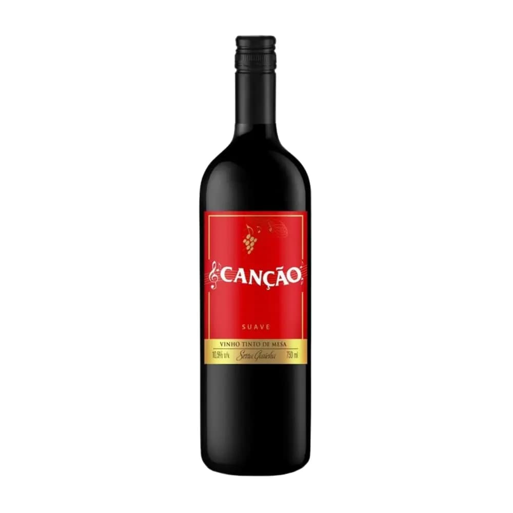 VINHO TINTO SUAVE CANCAO 750ML