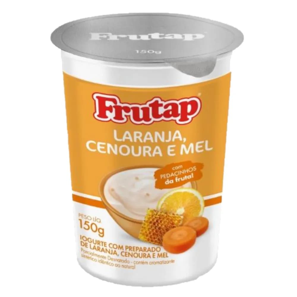 IOGURTE FRUTAP 150G LARANJA CENOURA MEL