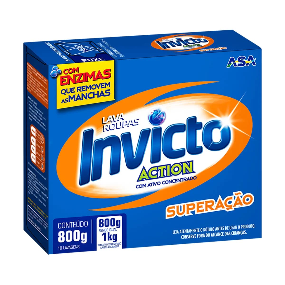 SABAO EM PO INVICTO SUPERACAO 800G