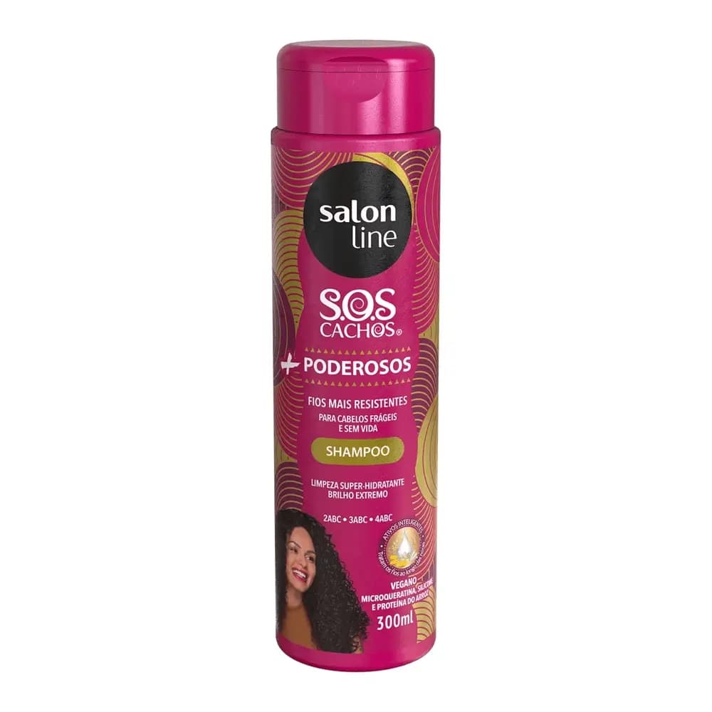 SHAMPOO SALON LINE 300ML SOS CACHOS PODEROSOS
