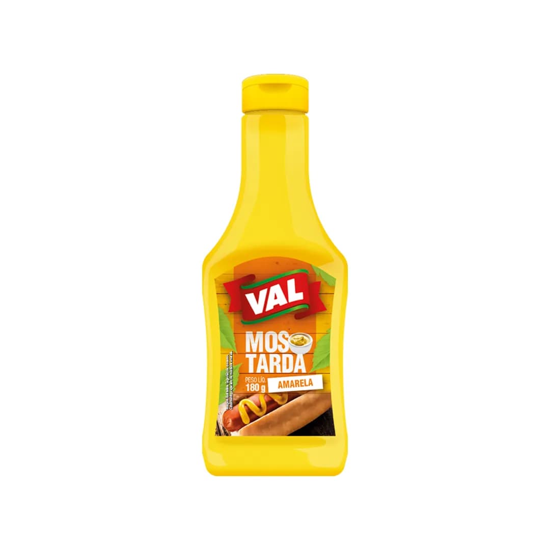 MOSTARDA AMARELA VAL 180G