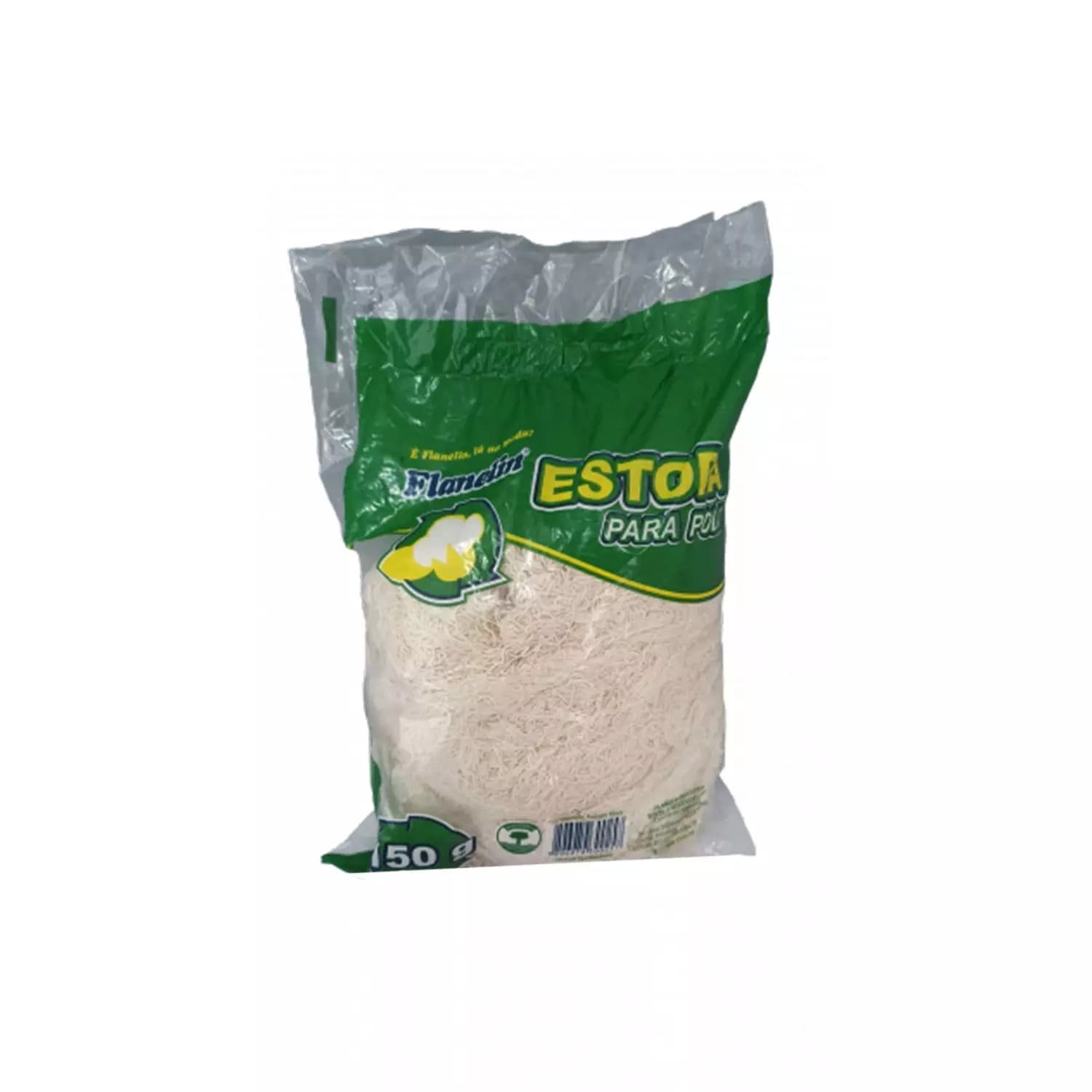 ESTOPA BRANCA FLANELIN