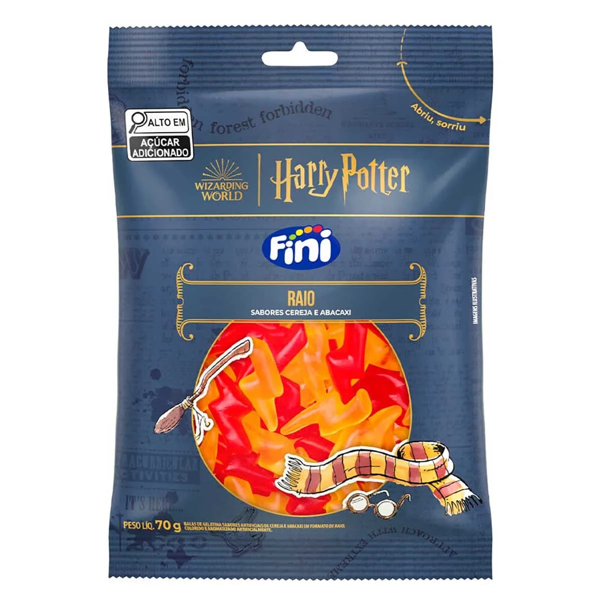 FINI HARRY POTTER RAIO 70G