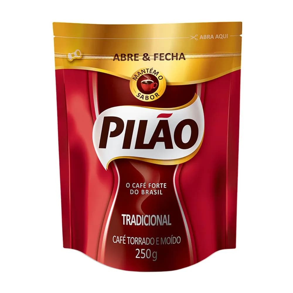 CAFE PILAO 250GR TRADICIONAL ABRE FACIL