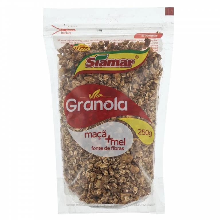 GRANOLA SIAMAR  250G MACA E MEL