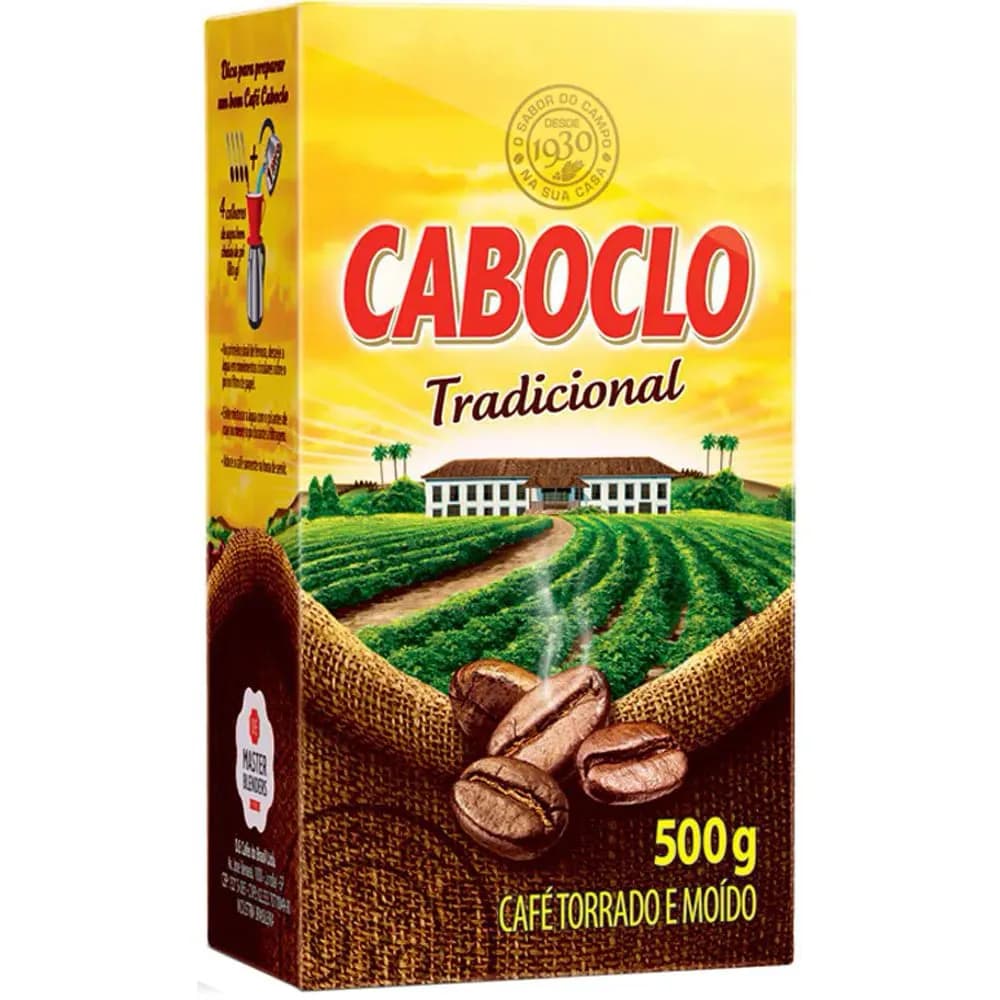 CAFE CABOCLO 500G TRADICIONAL VACUO