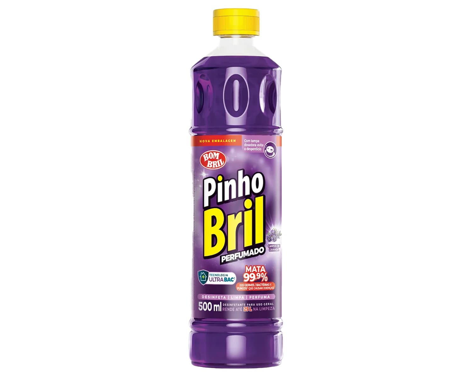 DESINFETANTE PINHO BRIL 500ML P450ML LAVANDA