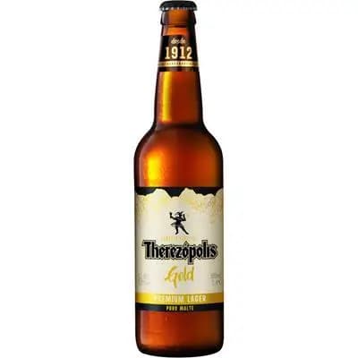 CERVEJA THEREZOPOLIS GOLD LT 600ML
