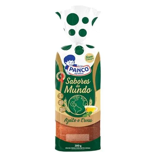 PAO PANCO SAB DO MUNDO AZEITE E ERVAS 380G