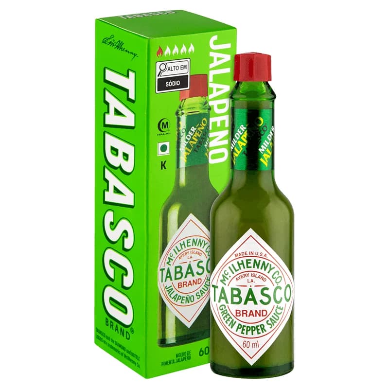 MOLHO PIMENTA TABASCO 60ML JALAPENO