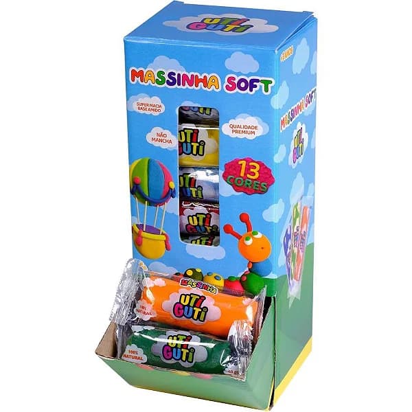 MASSA PARA MODELAR SOFT UTIGUTI 50G CORES
