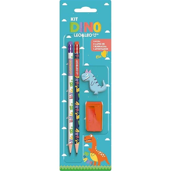 KIT ESCOLAR DINO HB C/04 PECAS
