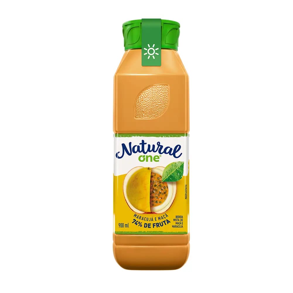 SUCO NATURAL ONE 900ML MARACUJA