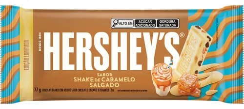CHOCOLATE HERSHEYS 77G SALTED CARAMEL SHAKE