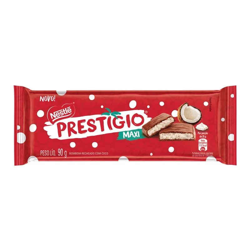 CHOC NESTLE PRESTIGIO MAXI CHOCOLATE 90G