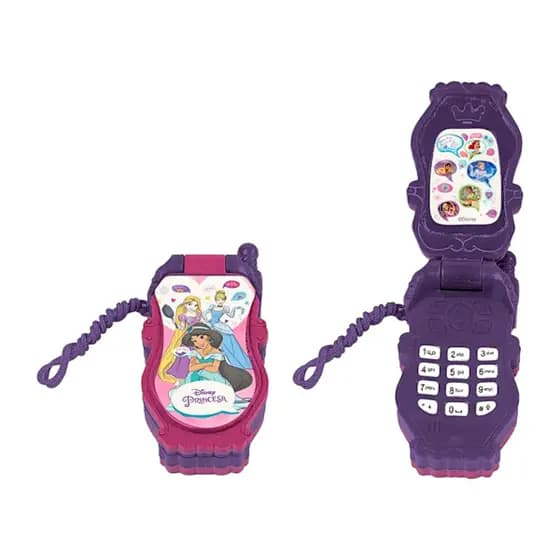 BRINQUEDO DIVERSO CELULAR INFANT FLIP PRINCESAS