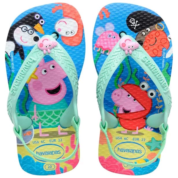 SAND HAVAIANAS BABY PEPPA AZ.L.17/8