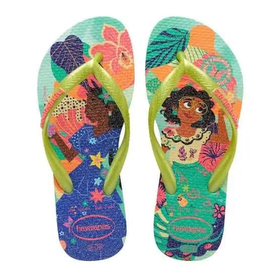 SAND HAVAIANAS K.SLIM PR.VD.MAT.31/2