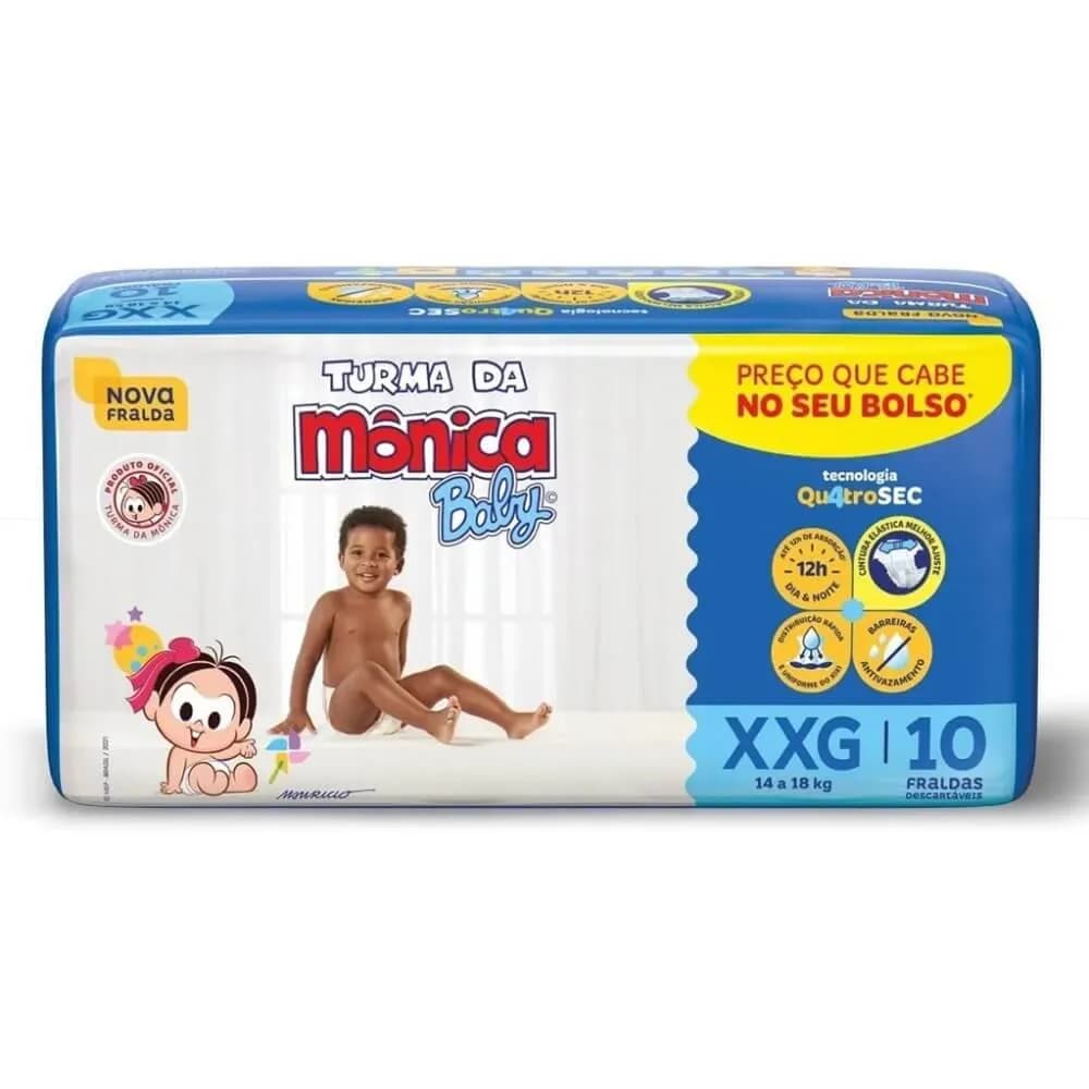 FRALDA DESC T MONICA XXG C/10