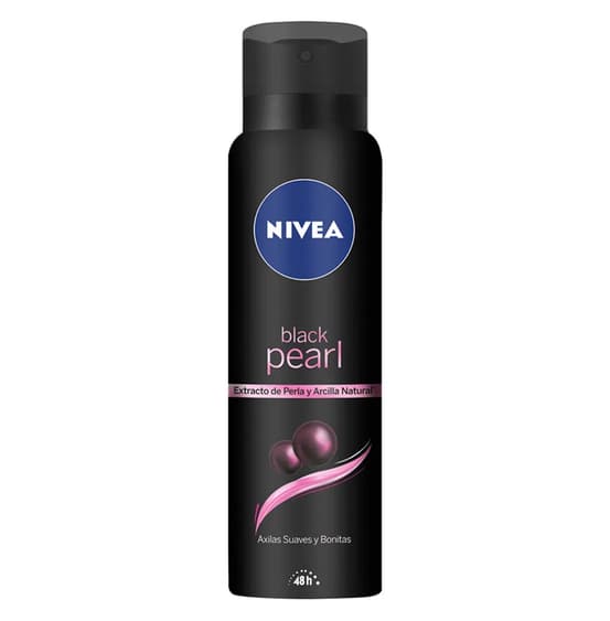 DESODORANTE NIVEA AERO BLACK  PEARL 150ML