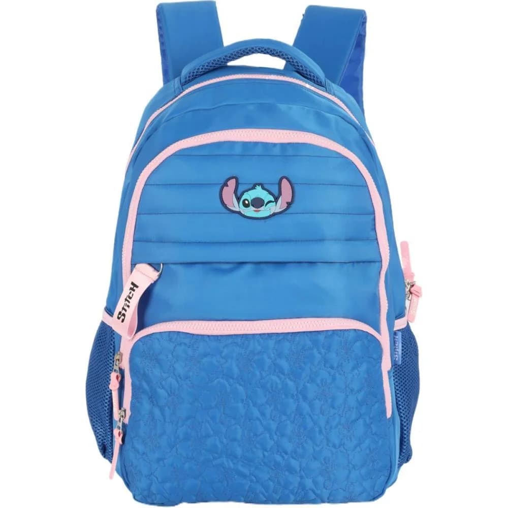 MOCHILA STITCH G AZUL C/ COMP.P/NOTE UN