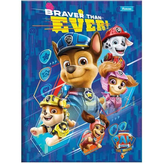 CADERNO BROCHURA 1/4 CAPA DURA PATRULHA CANINA 48F