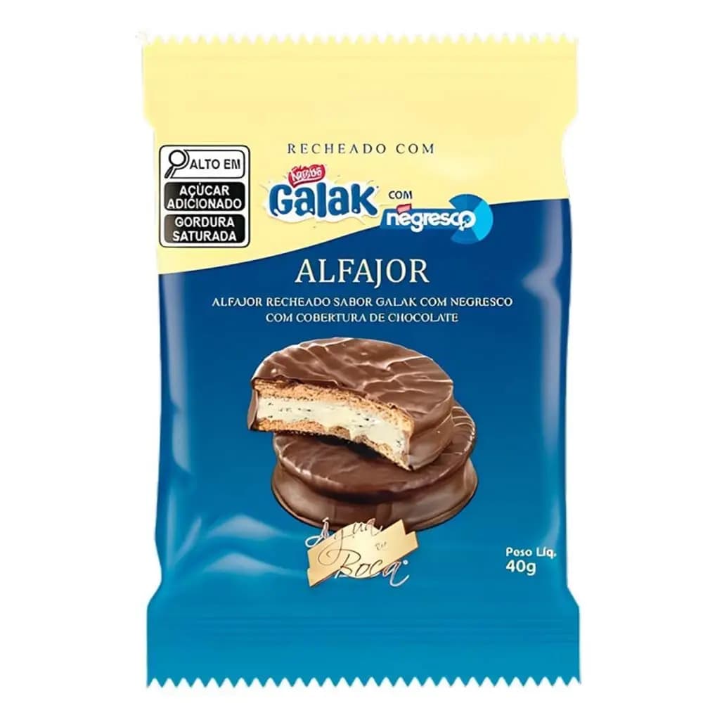 ALFAJOR AGUA NA BOCA 40G GALAK NEGRESCO