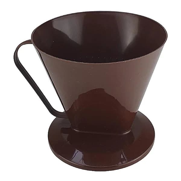 PORTA FILTRO PARA CAFE MARROM