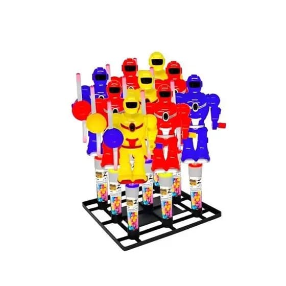 CONFEITO ROBO COM LUZ