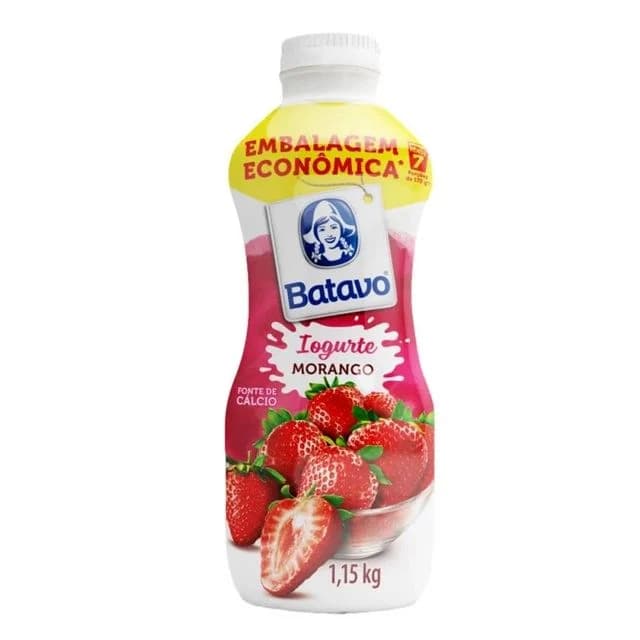 IOGURTE LIQUIDO BATAVO 1150G MORANGO