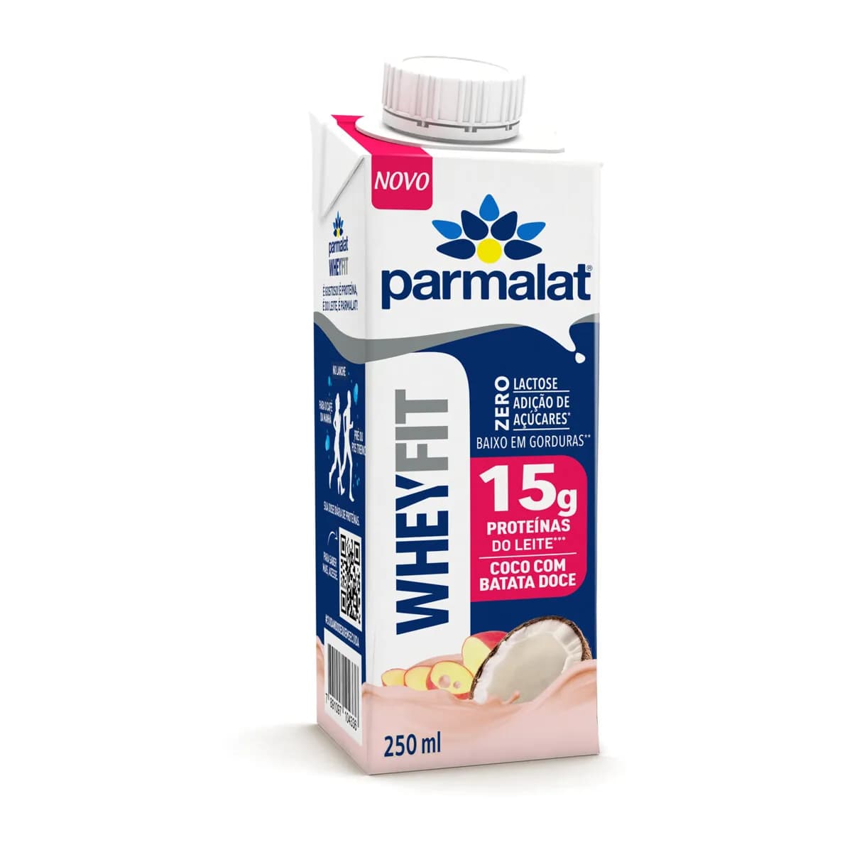 BEB PARMALAT LACTEA WHEYFIT COCO/BATATA UHT  250ML