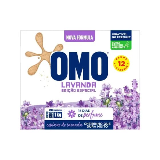 SABAO EM PO OMO LAVANDA 800G
