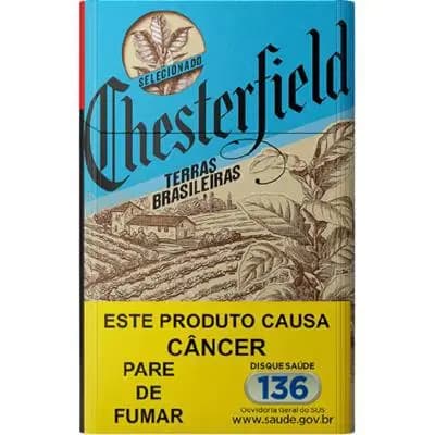 CIGARRO CHESTERFIELD TERRAS BRASILEIRAS