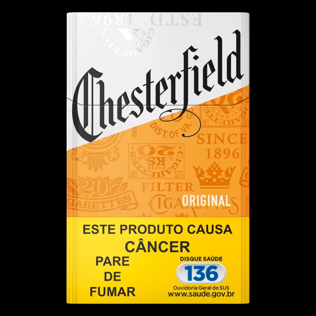 CIGARRO CHESTERFIELD ORIGINAL LABEL BOX