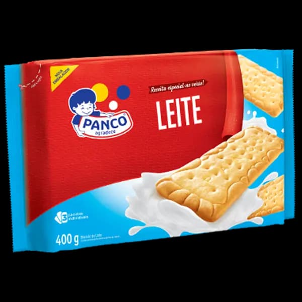 BISC PANCO 400G LEITE
