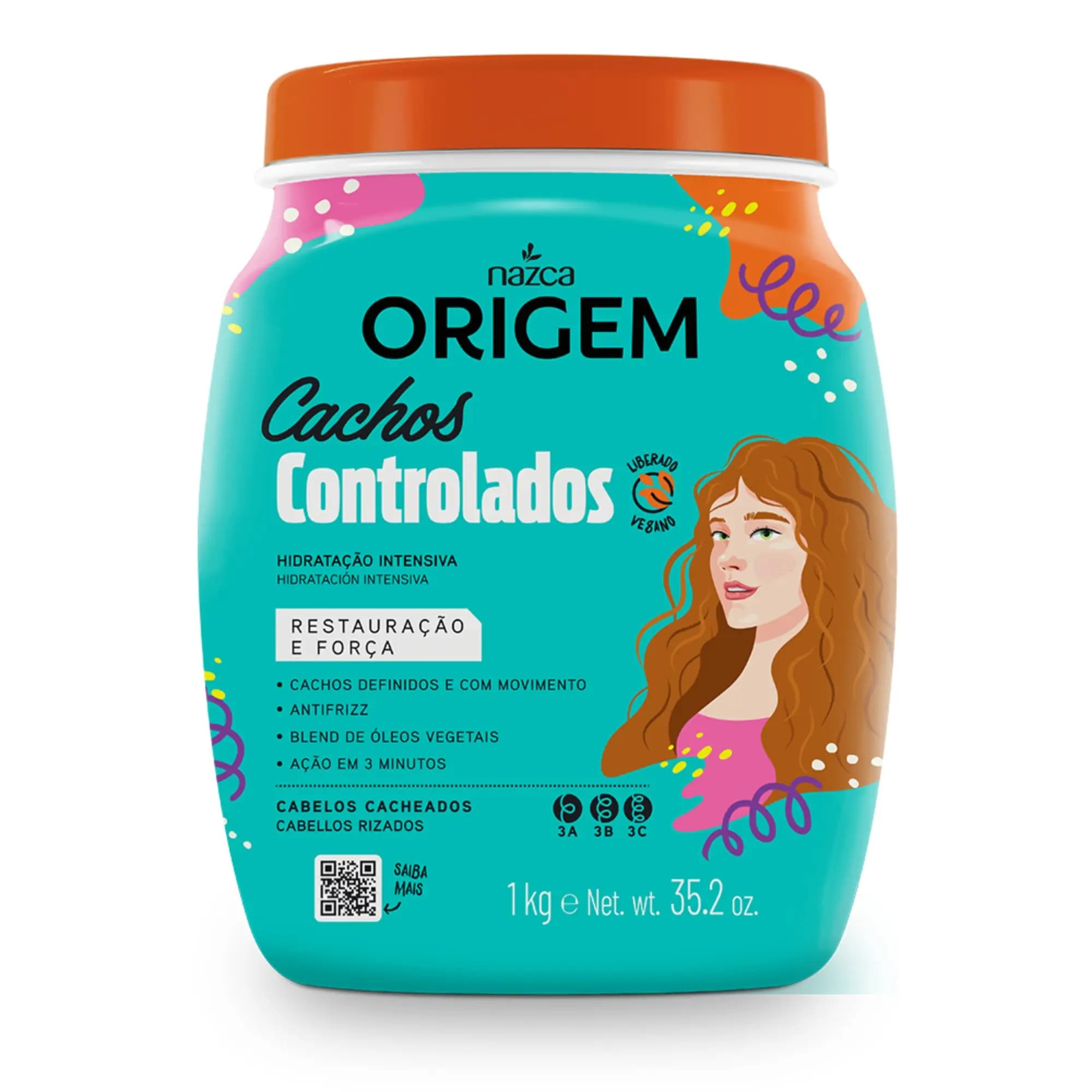 CREME CABELO ORIGEM 1KG CACHOS CONT
