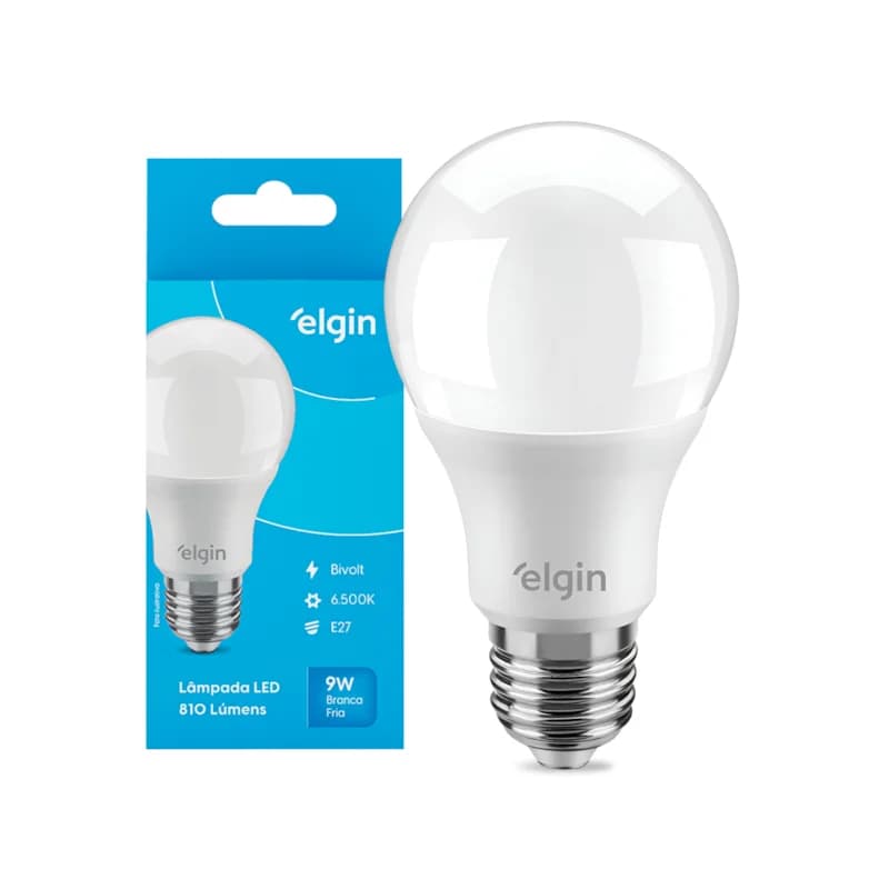 LAMPADA LED BULBO ELGIN 9W