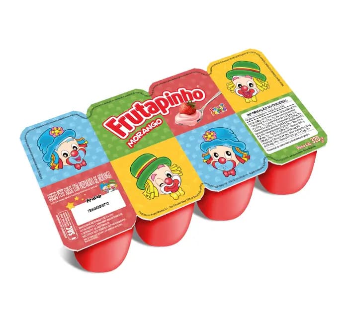 IOGURTE POLPA FRUTAP PATATI PATATA MORANGO 360G