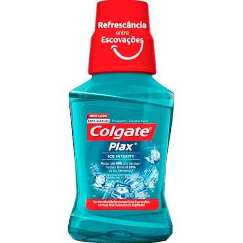 ENXAG BUCAL COLGATE PLAX 180ML ICE INFINITY