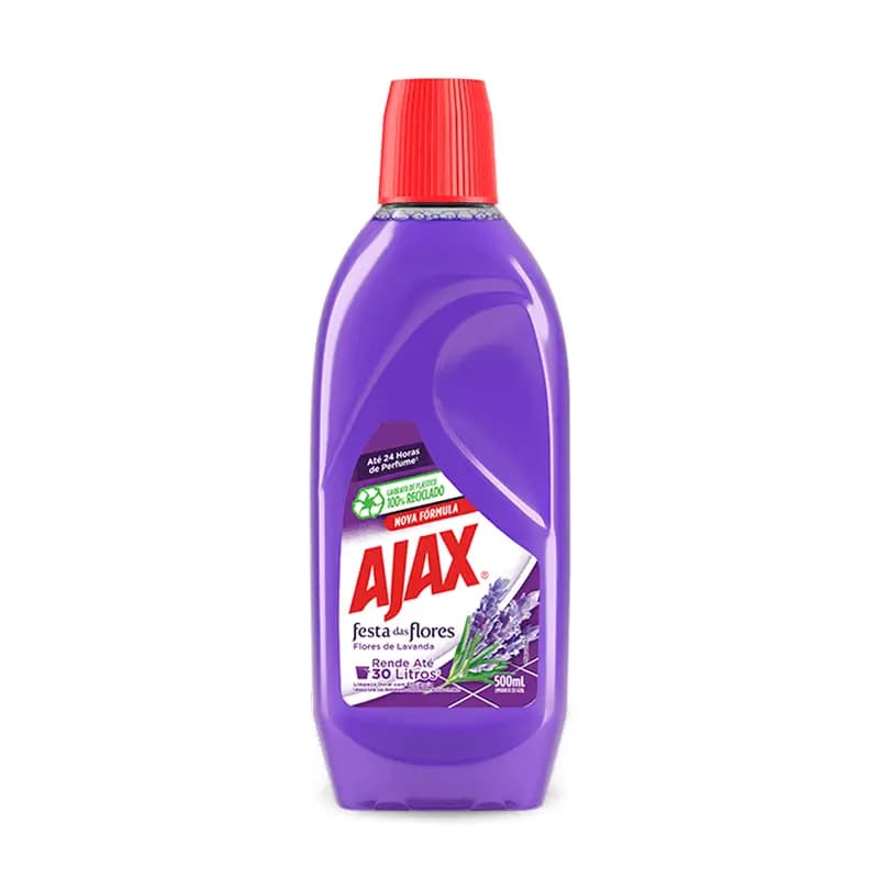 LIMPADOR GERAL AJAX 500ML LAVANDA
