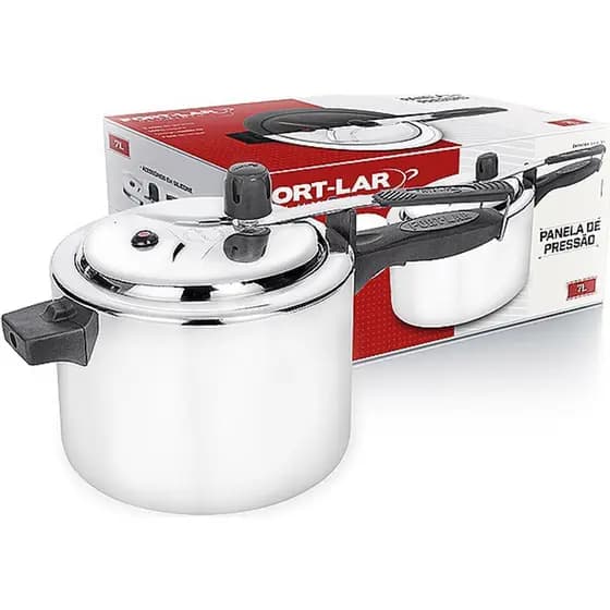 PANELA PRESSAO FORT LAR POLIDA 7L