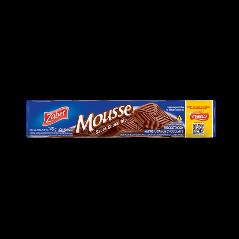 BISC ZABET 145G MOUSSE CHOCOLATE