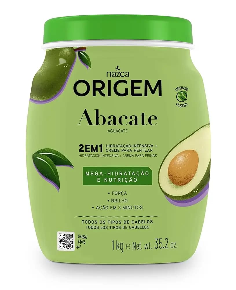 CREME CABELO ORIGEM 1KG ABACATE