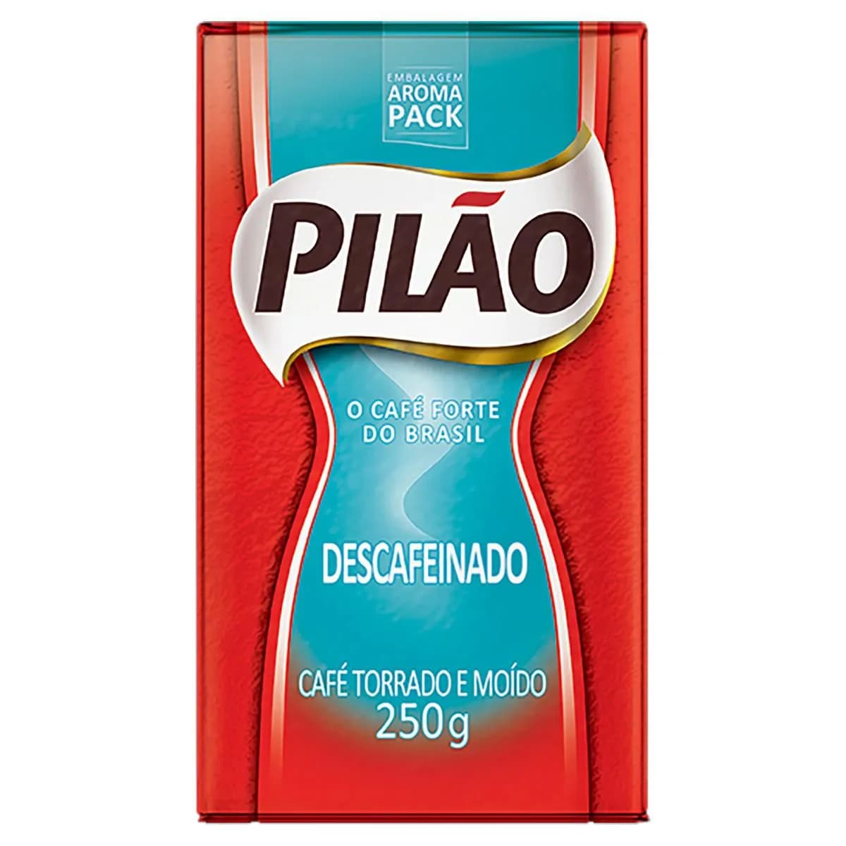 CAFE PILAO 250G DESCAFEINADO VACUO