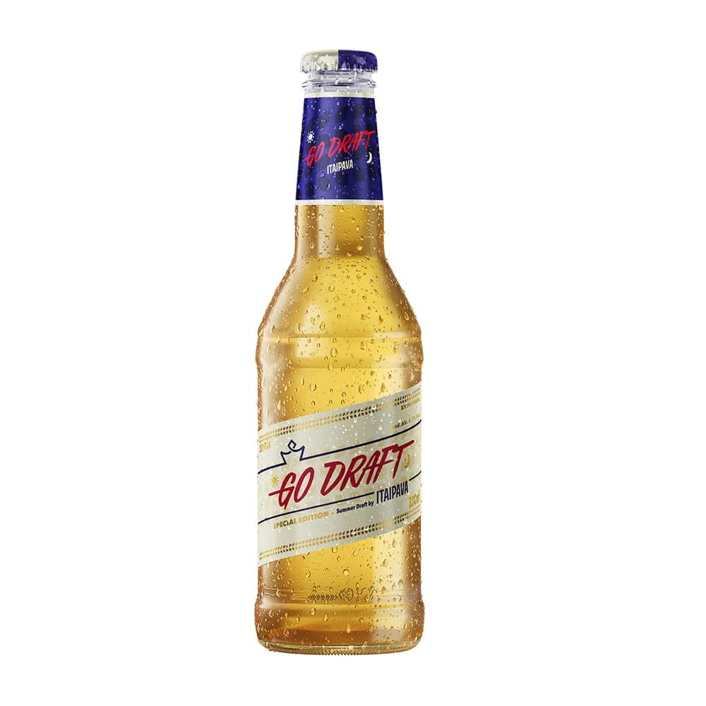 CERVEJA ITAIPAVA GO DRAFT LN 330ML