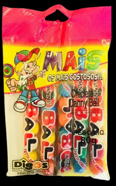 CHICLETE DIGOS DANNY BALL 80G