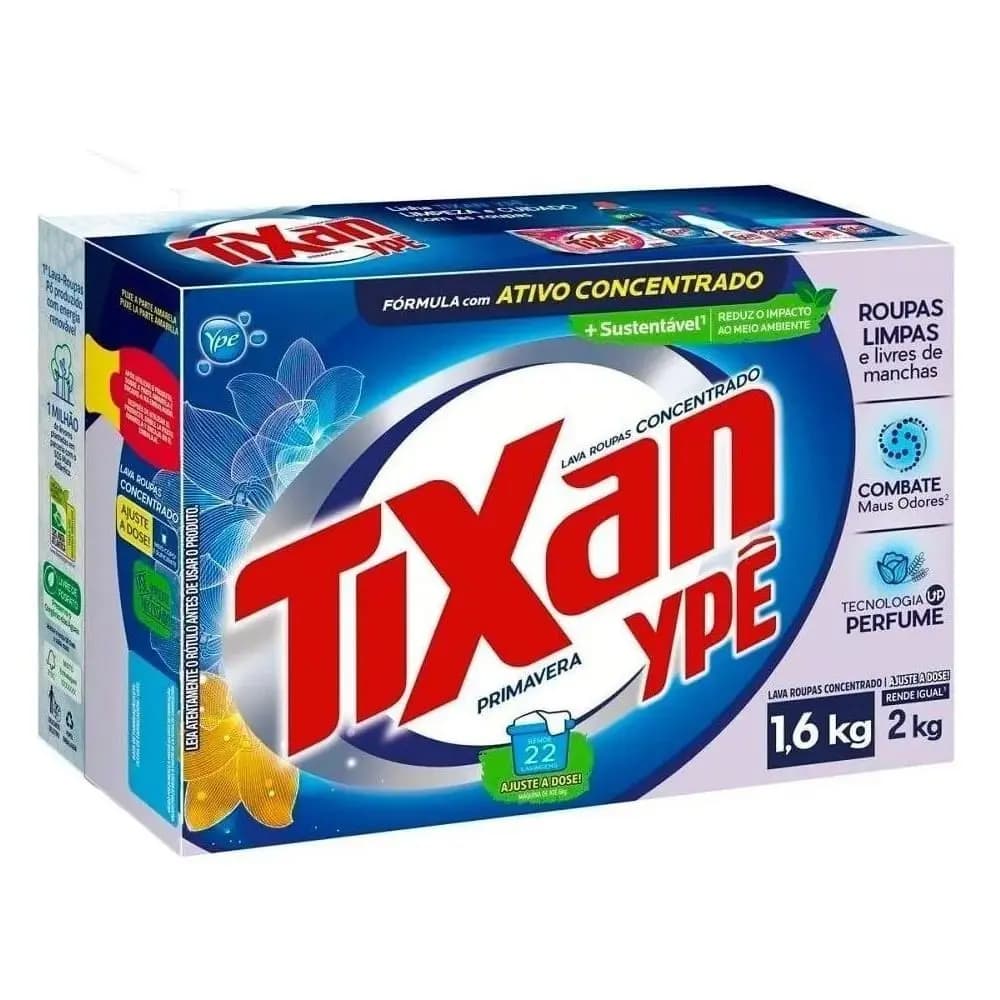 SABAO EM PO TIXAN PRIMAVERA CX 1,6KG