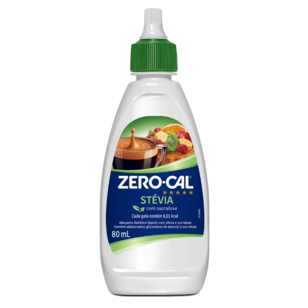 ADOCANTE LIQ ZERO CAL STEVIA 80ML