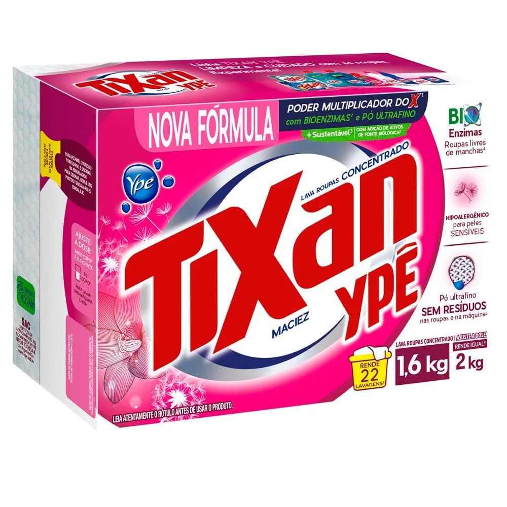 SABAO EM PO TIXAN YPE MACIEZ CX 1,6KG